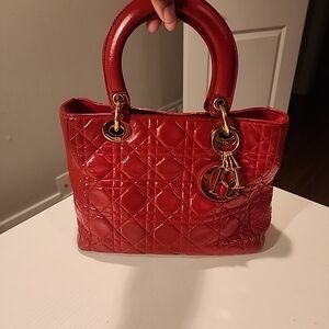 Authentic Vintage Dior Cannage Bag